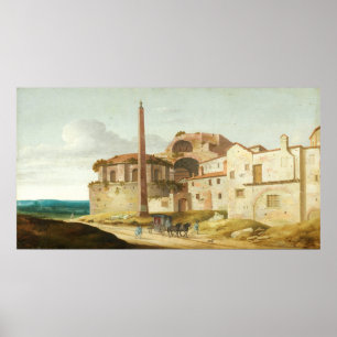 Santa Maria, Rom, PJ Saenredam Kunstposter Poster