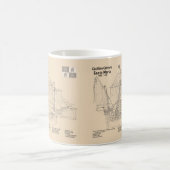 Santa Maria - Schiffsplänen SD Kaffeetasse (Mittel)