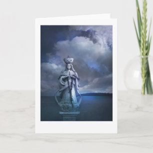 Santa Marian Kamalen Statue Karte