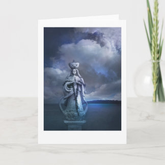 Santa Marian Kamalen Statue Karte