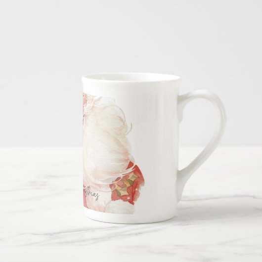 Santa Merry Christmas Porzellantasse (Rechts)