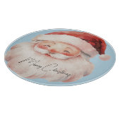 Santa Merry Christmas Schneidebrett (Ecke)