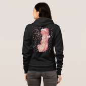 Santa Merry Christmas sexy Anime Bikini Hoodie (Schwarz voll)