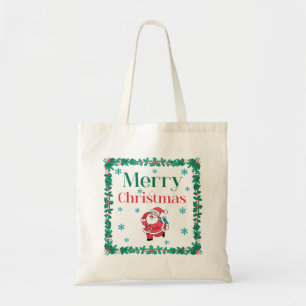Santa Merry Christmas Tragetasche