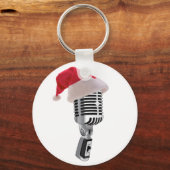 Santa-Mikrofon Schlüsselanhänger (Vorderseite)