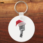 Santa-Mikrofon Schlüsselanhänger (Vorderseite)