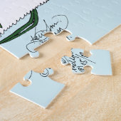 Santa Milk Cookies Dragon Puzzle (Seite)