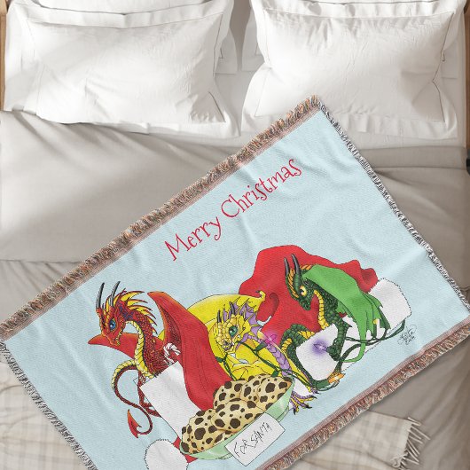 Santa Milk Cookies Dragons Decke