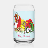 Santa Milk Cookies Dragons Dosenglas (Vorderseite)