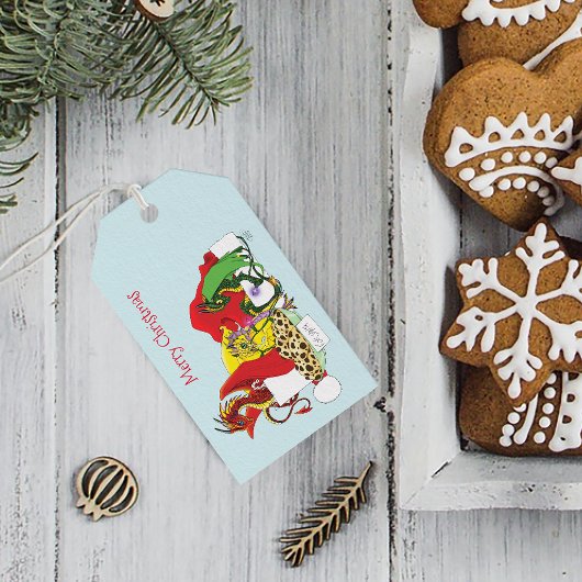 Santa Milk Cookies Dragons Geschenkanhänger