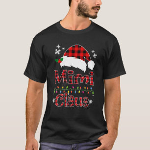 Santa Mimi Claus Weihnachts-Matching-Familie T-Shirt