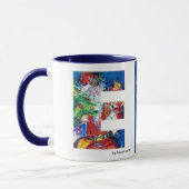 SANTA MIT BALLOONS UND CHRISTMAS BAUM E MONOGRAM TASSE (Links)