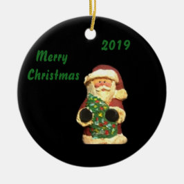 SANTA MIT BAUCHRISTMAS COLLECTOR ORNAMENT 2019