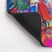 SANTA MIT CHRISTMAS TREE UND GIFTS MOUSEPAD (Ecke)