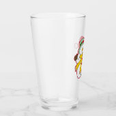 SANTA MIT EIS MANN BEI CHRISTMAS. HO! HO! HO! GLAS (Rechts)