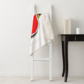 Santa mit Geschenk Weihnachten Sherpa Blanket Sherpadecke (Beispiel)