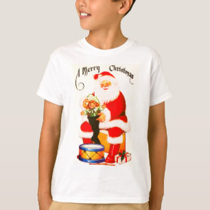 Santa mit Geschenken T-Shirt