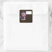 SANTA MIT GIFT STICKER (Tasche)