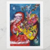 SANTA MIT GIFTS FLYER (Vorne)