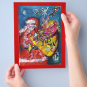 SANTA MIT GIFTS FLYER (Hand)