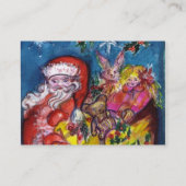 SANTA MIT GIFTS VISITENKARTE (Rückseite)