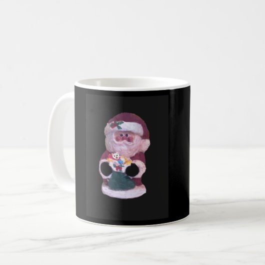 SANTA MIT KITTEN TASSE SAMMELN (Vorderseite Links)