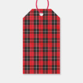 Santa mit Maskengeschenk Tag Personalisiert Geschenkanhänger (Rückseite)