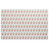 Santa mit medizinischer Maske Stoff (Yard (91,4 cm))