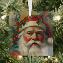 Santa mit Mistletoe