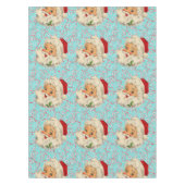 Santa mit Pfefferminzen Tischdecke (Vorderseite)