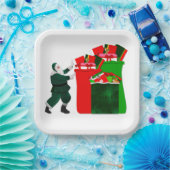 Santa mit Presets Paper Teller (Party)