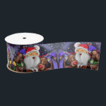 Santa mit Reindeers Funny Christmas Ribbon Satinband<br><div class="desc">Ribbons mit Funny Santa und Reindeers Weihnachtsfeier - Cheers Cartoon Celebration Painting Fun Collection - Wählen / Fügen Sie Ihren einzigartigen Text / Name / Farbe - Make Your Special Gift Ribbon - Neu formatieren und verschieben / entfernen / Elemente hinzufügen - Bild / Text mit Anpassungstool. Malerei und Design...</div>