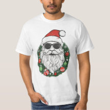 Santa mit Sonnenbrille | Coole Weihnachten