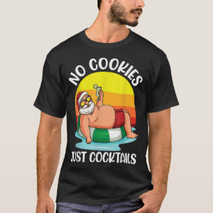 Santa mit Sonnenlicht Beach Weihnachten Juli keine T-Shirt
