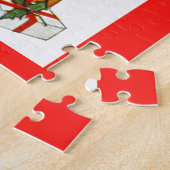 Santa mit Spielzeug Puzzle (Seite)
