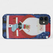 Santa mit Strumpf Case-Mate iPhone Hülle (Rückseite (Horizontal))