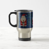 Santa mit Strumpf Reisebecher (Links)
