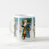 Santa mit Tannenbaum Kaffeetasse (Vorderseite Links)