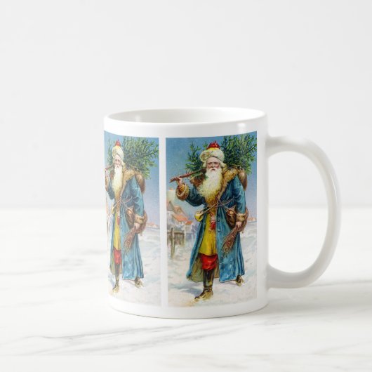 Santa mit Tannenbaum Kaffeetasse (Rechts)