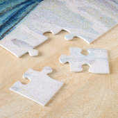 Santa mit Tannenbaum Puzzle (Seite)