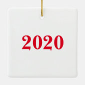 Santa mit Toilettenpapier Weihnachtsschmuck (Rückseite)