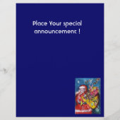 SANTA MIT TOYS, GIFTS SACK Weihnachten Flyer (Hinten)