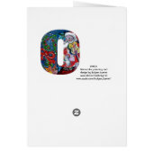 SANTA MIT VIOLIN O MONOGRAM (Hinten)