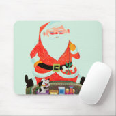Santa mit Zug Mousepad (Mit Mouse)