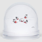 Santa Mob Hit snow globe Schneekugeln (Vorderseite)