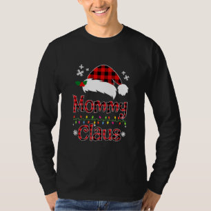 Santa Mommy Claus Christmas Matching Family  T-Shirt