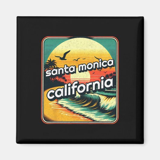 Santa Monica _7 Magnet (Vorne)