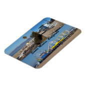 Santa Monica Beach California Magnet (Linke Seite)