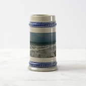 Santa Monica Beach im Herbst. Bierglas (Mittel)