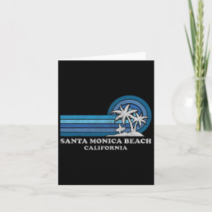 Santa Monica Beach Kalifornien Familie Sommerferie Karte